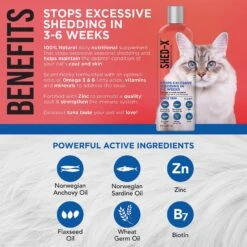 Shed-X Dermaplex Shed Control Nutritional Supplement For Cats 11 Shed-X Dermaplex Shed Control Nutritional Supplement For Cats -Furry Friends 58596 PT2. AC SS1800 V1635896161