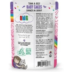BFF Tuna & Beef Baby Cakes Dinner In Gravy Wet Cat Food Pouches -Furry Friends 59059 PT8. AC SS1800 V1644912084