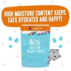 BFF Tuna & Salmon Sweet Cheeks Dinner In Gravy Wet Cat Food Pouches 14 BFF Tuna & Salmon Sweet Cheeks Dinner In Gravy Wet Cat Food Pouches -Furry Friends 59060 PT3. AC SS1800 V1644911787