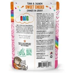 BFF Tuna & Salmon Sweet Cheeks Dinner In Gravy Wet Cat Food Pouches 19 BFF Tuna & Salmon Sweet Cheeks Dinner In Gravy Wet Cat Food Pouches -Furry Friends 59060 PT8. AC SS1800 V1644903683