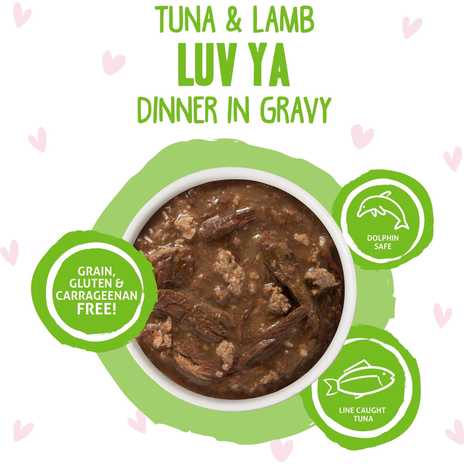 BFF Tuna & Lamb Luv Ya Dinner In Gravy Wet Cat Food Pouches 5 BFF Tuna & Lamb Luv Ya Dinner In Gravy Wet Cat Food Pouches - Image 3