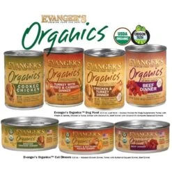 Evanger's Organics Braised Chicken Dinner Canned Cat Food 6 Evanger's Organics Braised Chicken Dinner Canned Cat Food -Furry Friends 60005 PT1. AC SS1800 V1693926257