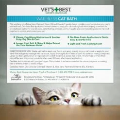 Vet's Best Waterless Cat Bath -Furry Friends 60138 PT1. AC SS1800 V1632784612