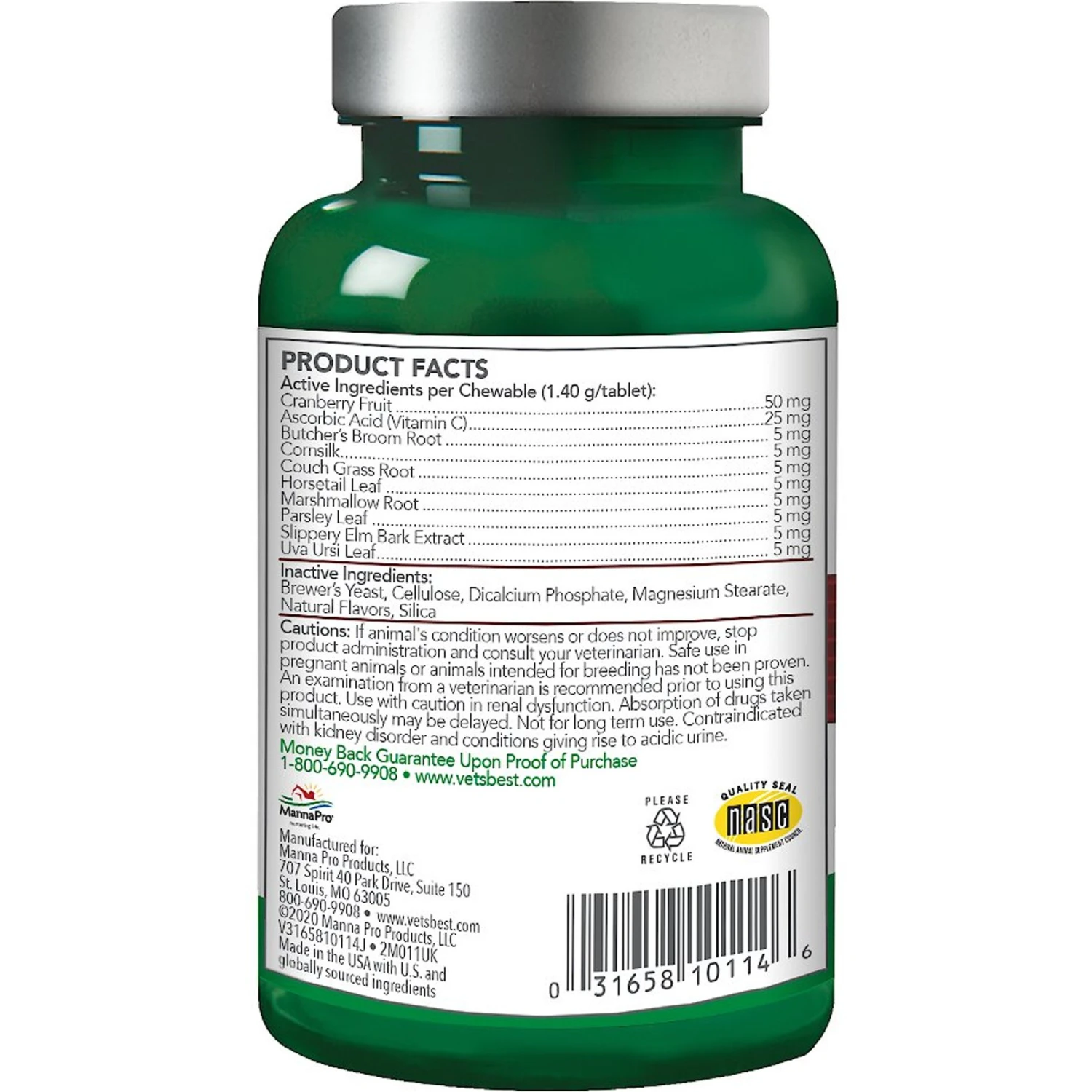 Vet's Best Chewable Tablets Urinary Supplement For Cats 4 Vet's Best Chewable Tablets Urinary Supplement For Cats - Image 2