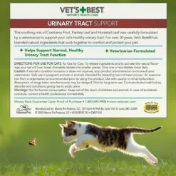 Vet's Best Chewable Tablets Urinary Supplement For Cats 17 Vet's Best Chewable Tablets Urinary Supplement For Cats -Furry Friends 60160 PT7. AC SS1800 V1632787909