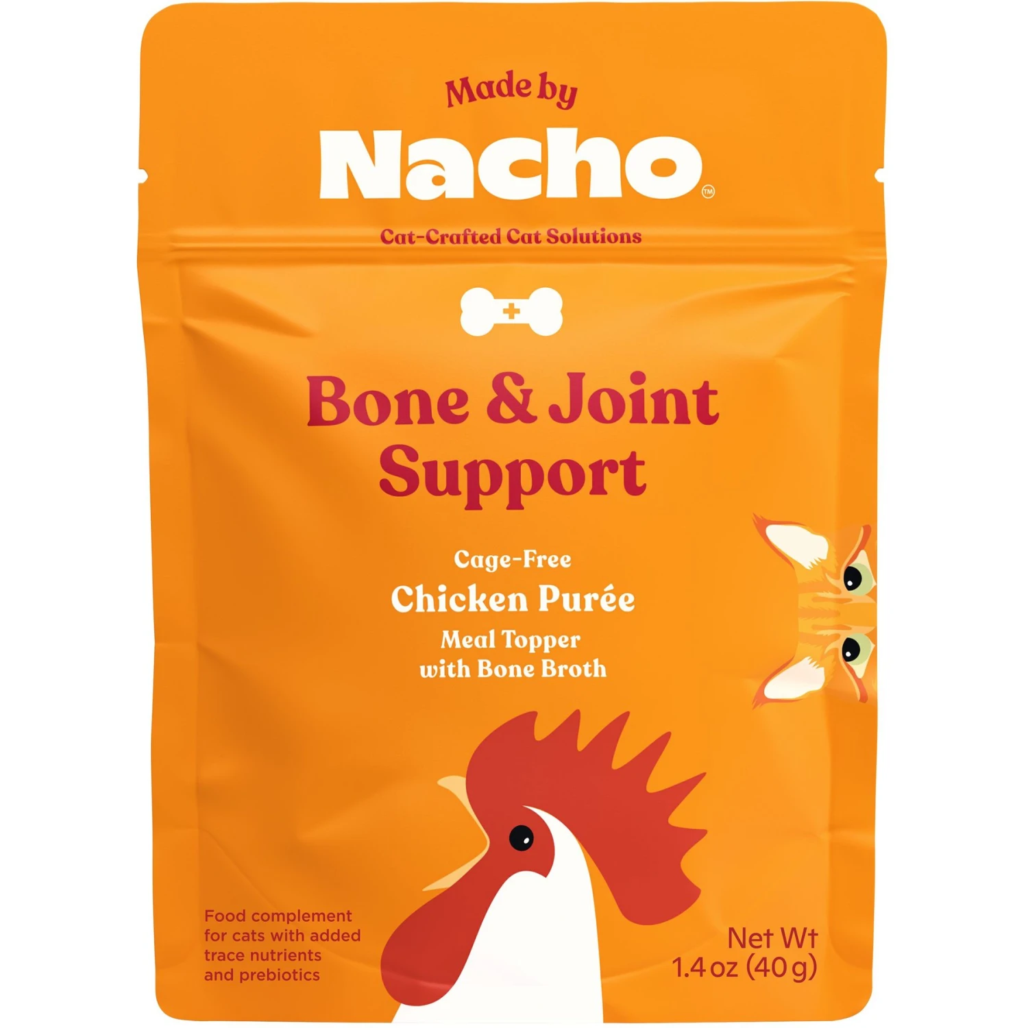 Made By Nacho Bone & Joint Support Cage-Free Chicken Puree With Bone Broth Wet Cat Food Topper & Made By Nacho Digestive Support Cage-Free Chicken Puree With Bone Broth Wet Cat Food Topper 4 Made By Nacho Bone & Joint Support Cage-Free Chicken Puree With Bone Broth Wet Cat Food Topper & Made By Nacho Digestive Support Cage-Free Chicken Puree With Bone Broth Wet Cat Food Topper - Image 2