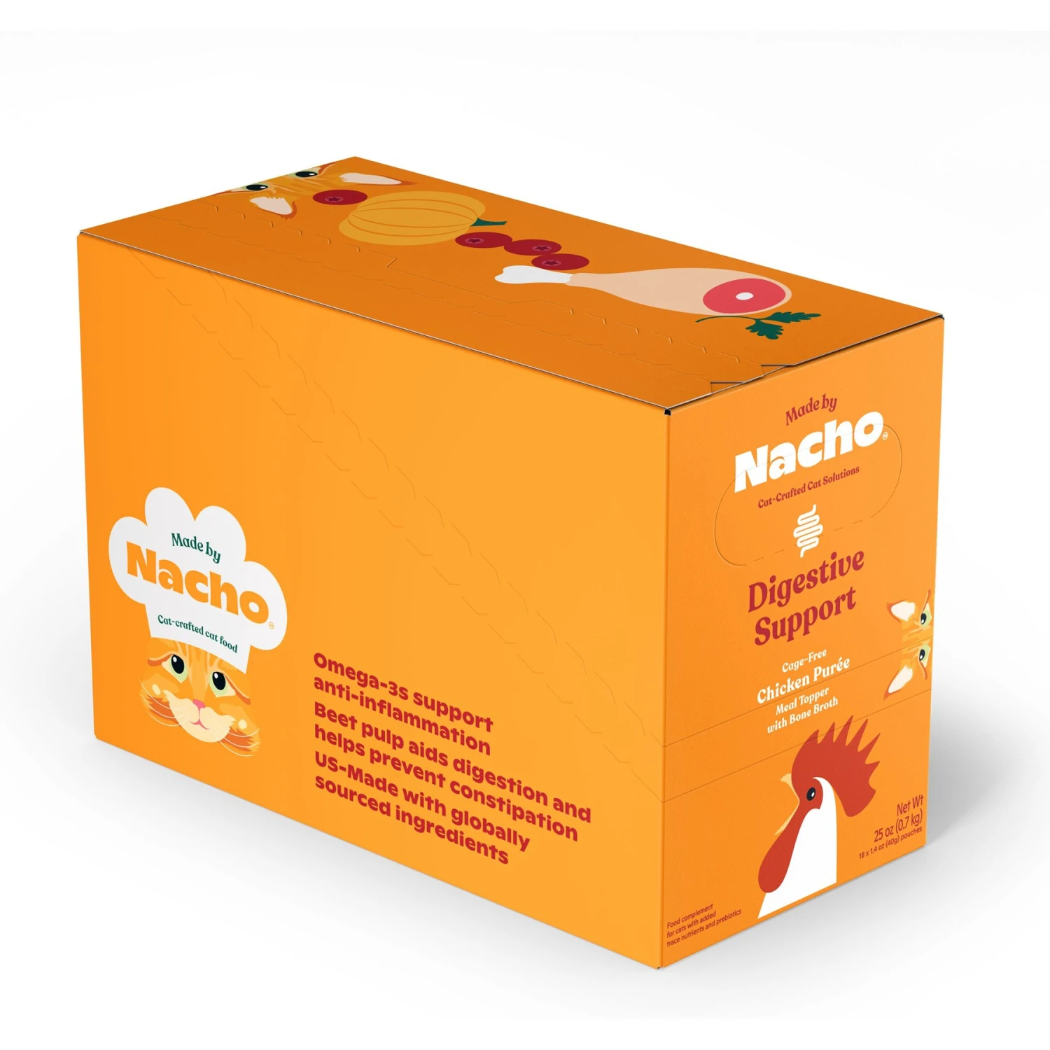 Made By Nacho Bone & Joint Support Cage-Free Chicken Puree With Bone Broth Wet Cat Food Topper & Made By Nacho Digestive Support Cage-Free Chicken Puree With Bone Broth Wet Cat Food Topper 11 Made By Nacho Bone & Joint Support Cage-Free Chicken Puree With Bone Broth Wet Cat Food Topper & Made By Nacho Digestive Support Cage-Free Chicken Puree With Bone Broth Wet Cat Food Topper - Image 9