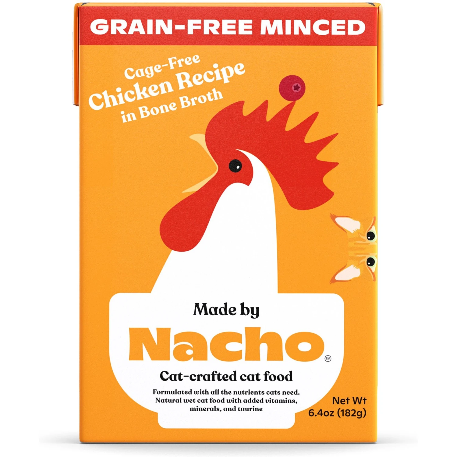 Made By Nacho Sustainably-Caught Pollock & Salmon Recipe In Bone Broth Minced Wet Cat Food & Made By Nacho Cage-Free Chicken Recipe In Bone Broth Minced Wet Cat Food 8 Made By Nacho Sustainably-Caught Pollock & Salmon Recipe In Bone Broth Minced Wet Cat Food & Made By Nacho Cage-Free Chicken Recipe In Bone Broth Minced Wet Cat Food - Image 6
