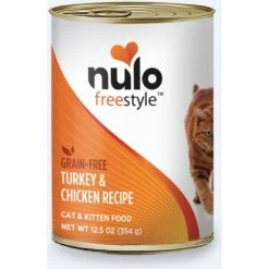 Nulo Freestyle Salmon & Mackerel Recipe Grain-Free Canned Cat & Kitten Food & Nulo Freestyle Turkey & Chicken Recipe Grain-Free Canned Cat & Kitten Food -Furry Friends 607694 PT5. AC SS1800 V1660843673