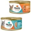 Nulo Freestyle Minced Salmon & Turkey In Gravy Grain-Free Canned Cat & Kitten Food & Nulo Freestyle Shredded Turkey & Halibut In Gravy Grain-Free Canned Cat Food