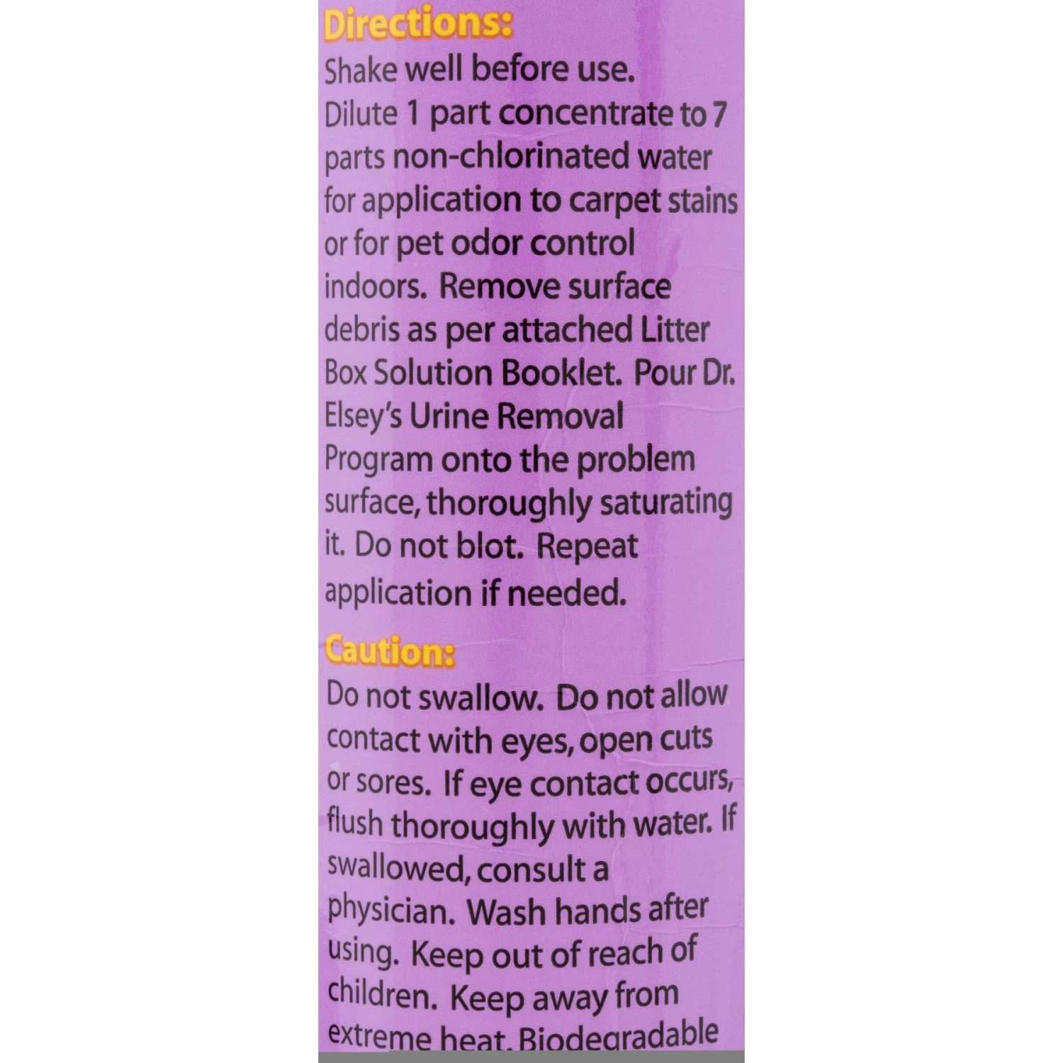 Dr. Elsey's Precious Cat Urine Removal Program With Aromatherapy 5 Dr. Elsey's Precious Cat Urine Removal Program With Aromatherapy - Image 3