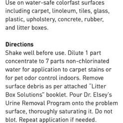 Dr. Elsey's Precious Cat Urine Removal Program With Aromatherapy 9 Dr. Elsey's Precious Cat Urine Removal Program With Aromatherapy -Furry Friends 60785 PT3. AC SS1800 V1480705606