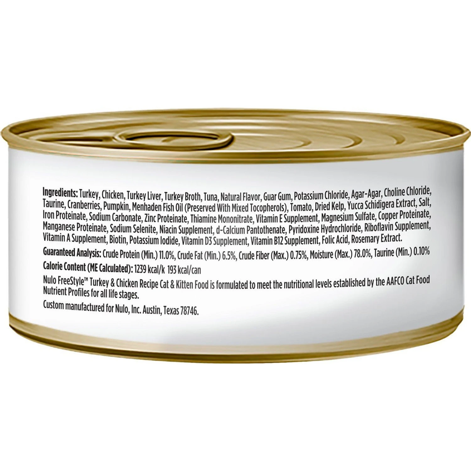 Nulo Freestyle Turkey & Chicken Recipe Grain-Free Canned Cat & Kitten Food & Nulo Freestyle Duck & Tuna Recipe Grain-Free Canned Cat & Kitten Food 6 Nulo Freestyle Turkey & Chicken Recipe Grain-Free Canned Cat & Kitten Food & Nulo Freestyle Duck & Tuna Recipe Grain-Free Canned Cat & Kitten Food - Image 4