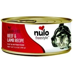 Nulo Freestyle Beef & Lamb Recipe Grain-Free Canned Cat & Kitten Food & Nulo Freestyle Turkey & Chicken Recipe Grain-Free Canned Cat & Kitten Food -Furry Friends 607998 PT2. AC SS1800 V1660915949
