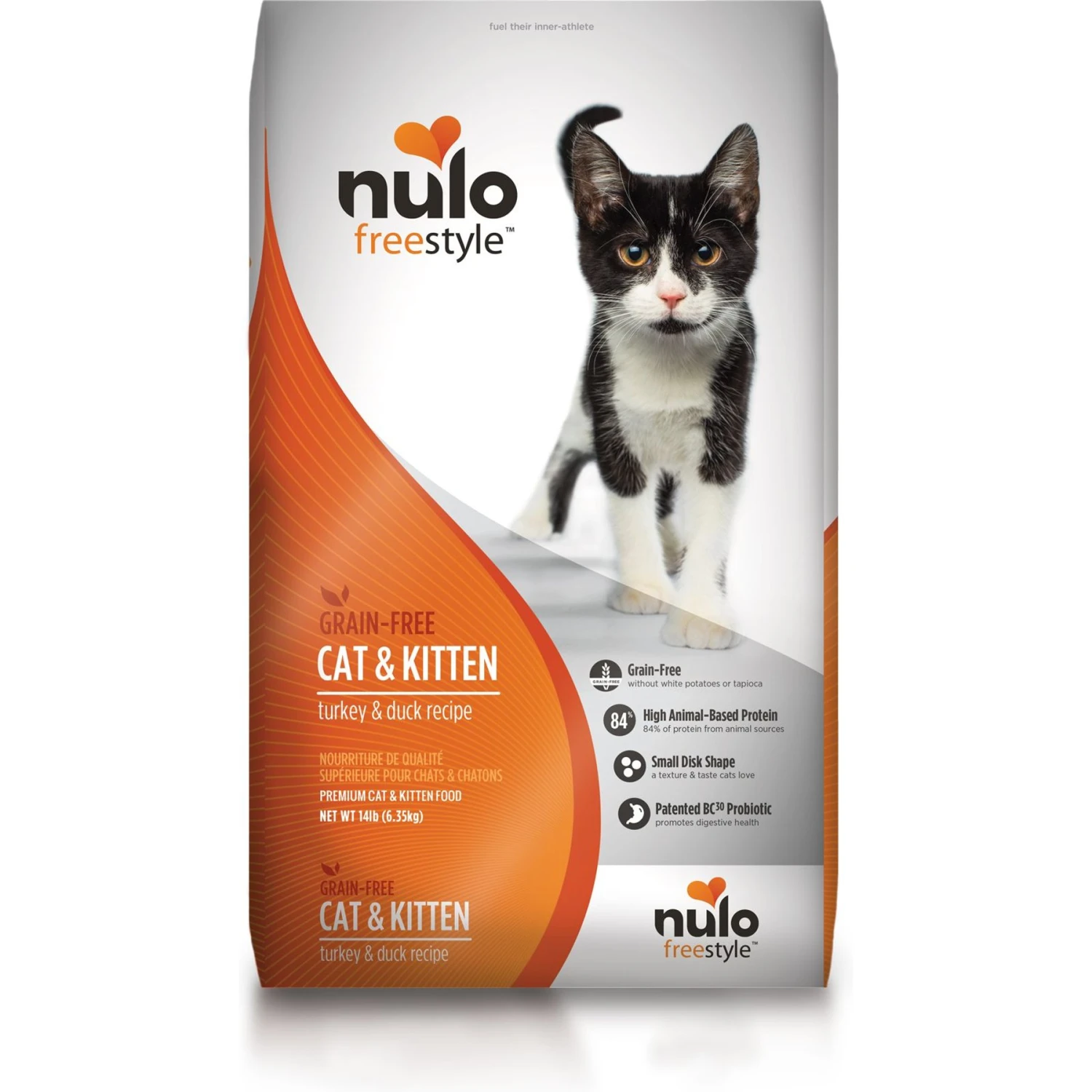 Nulo Freestyle Turkey & Duck Recipe Grain-Free Dry Cat & Kitten Food & Nulo Freestyle Turkey & Chicken Recipe Grain-Free Canned Cat & Kitten Food 4 Nulo Freestyle Turkey & Duck Recipe Grain-Free Dry Cat & Kitten Food & Nulo Freestyle Turkey & Chicken Recipe Grain-Free Canned Cat & Kitten Food - Image 2