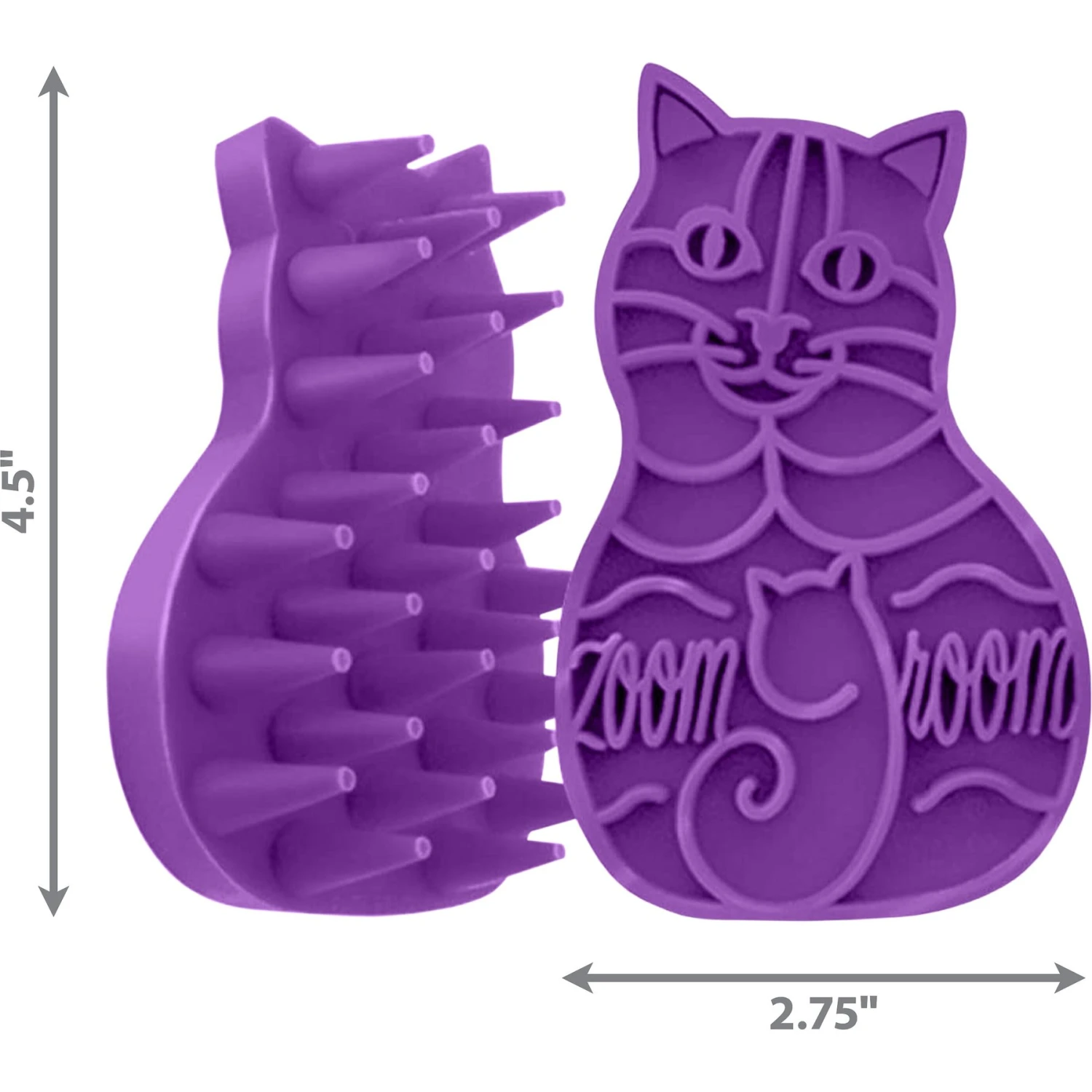 KONG Cat ZoomGroom Multi-Use Brush 5 KONG Cat ZoomGroom Multi-Use Brush - Image 3