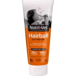 Nutri-Vet Chicken Flavored Gel Hairball Control Supplement For Cats