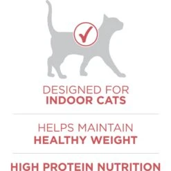 Purina ONE +Plus Indoor Advantage With Real Salmon Natural Adult Dry Cat Food -Furry Friends 610862 PT4. AC SS1800 V1674762887