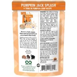 Weruva Cats In The Kitchen Pumpkin Jack Splash Tuna In Pumpkin Soup Grain-Free Cat Food Pouches & Weruva Cats In The Kitchen 1 If By Land, 2 If By Sea Tuna, Beef & Salmon Recipe Grain-Free Cat Food Pouches -Furry Friends 611478 PT3. AC SS1800 V1661528395