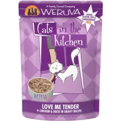 Weruva Cats In The Kitchen Mack, Jack & Sam Salmon, Mackerel & Tuna Recipe Grain-Free Cat Food Pouches & Weruva Cats In The Kitchen Love Me Tender Chicken & Duck Recipe Grain-Free Cat Food Pouches -Furry Friends 611486 PT6. AC SS1800 V1661530856