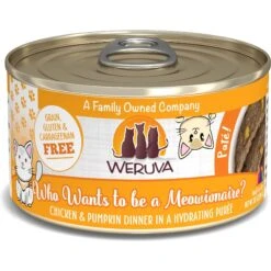 Weruva Classic Cat Meal Or No Deal Chicken & Beef Pate Canned Cat Food & Weruva Classic Cat Who Wants To Be A Meowionaire Chicken & Pumpkin Pate Canned Cat Food -Furry Friends 611518 PT6. AC SS1800 V1661528755