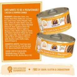 Weruva Classic Cat Meal Or No Deal Chicken & Beef Pate Canned Cat Food & Weruva Classic Cat Who Wants To Be A Meowionaire Chicken & Pumpkin Pate Canned Cat Food -Furry Friends 611518 PT7. AC SS1800 V1661528757