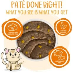 Weruva Classic Cat Meal Or No Deal Chicken & Beef Pate Canned Cat Food & Weruva Classic Cat Who Wants To Be A Meowionaire Chicken & Pumpkin Pate Canned Cat Food -Furry Friends 611518 PT8. AC SS1800 V1661530582