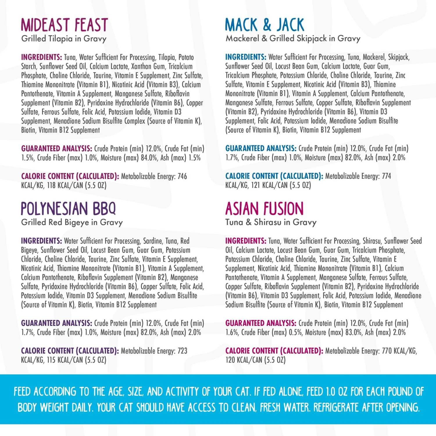 Weruva Paw Lickin' Pals Variety Pack Grain-Free Canned Cat Food & Weruva Frisky Fishin' Friends Variety Pack Grain-Free Canned Cat Food 10 Weruva Paw Lickin' Pals Variety Pack Grain-Free Canned Cat Food & Weruva Frisky Fishin' Friends Variety Pack Grain-Free Canned Cat Food - Image 8