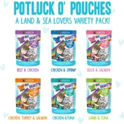 Weruva Cats In The Kitchen Pantry Party Variety Pack Grain-Free Cat Food, 3-oz Pouch, Case Of 12 & BFF OMG Potluck O' Pouches Variety Pack Grain-Free Cat Food Pouches 17 Weruva Cats In The Kitchen Pantry Party Variety Pack Grain-Free Cat Food, 3-oz Pouch, Case Of 12 & BFF OMG Potluck O' Pouches Variety Pack Grain-Free Cat Food Pouches -Furry Friends 611622 PT6. AC SS1800 V1661530200