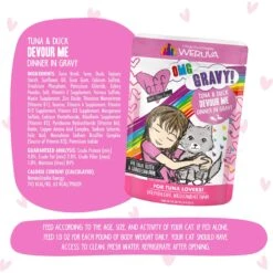 BFF Tuna & Salmon Sweet Cheeks Dinner In Gravy Wet Cat Food Pouches & BFF Tuna & Duck Devour Me Dinner In Gravy Wet Cat Food Pouches -Furry Friends 611662 PT8. AC SS1800 V1661547948