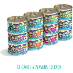 BFF Batch 'O Besties Variety Pack Canned Cat Food & BFF OMG Rainbow Road Variety Pack Grain-Free Canned Cat Food 16 BFF Batch 'O Besties Variety Pack Canned Cat Food & BFF OMG Rainbow Road Variety Pack Grain-Free Canned Cat Food -Furry Friends 611814 PT5. AC SS1800 V1661548671