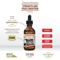 Wapiti Labs Strength Formula For Peak Condition Cat Supplement -Furry Friends 61256 PT2. AC SS1800 V1582746987