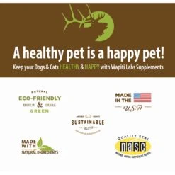 Wapiti Labs Strength Formula For Peak Condition Cat Supplement -Furry Friends 61256 PT8. AC SS1800 V1582746311