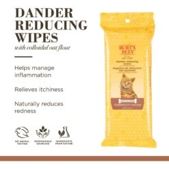 Dr. Elsey's Cat Attract Clumping Clay Cat Litter & Burt's Bees Dander Reducing Wipes With Colloidal Oat Flour & Aloe Vera For Cats -Furry Friends 613254 PT3. AC SS1800 V1700888044