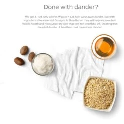 Pet Parents Pet WiPees Cat All Purpose Cat Cleaning Wipes, 100 Count -Furry Friends 614158 PT2. AC SS1800 V1695828647