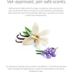 Pet Parents Pet WiPees Cat All Purpose Cat Cleaning Wipes, 100 Count -Furry Friends 614158 PT6. AC SS1800 V1695756648