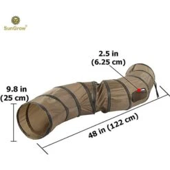 SunGrow Hide & Seek Collapsible Entertainment Cat & Ferret Play Tube & Pop Up Tunnel, Brown, 48-in 13 SunGrow Hide & Seek Collapsible Entertainment Cat & Ferret Play Tube & Pop Up Tunnel, Brown, 48-in -Furry Friends 616598 PT5. AC SS1800 V1691601650