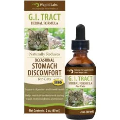 Wapiti Labs G.I. Tract Homeopathic Medicine For Digestive Issues For Cats