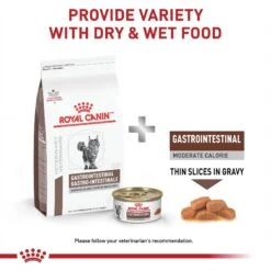 Royal Canin Veterinary Diet Adult Gastrointestinal Moderate Calorie Dry Cat Food -Furry Friends 61807 PT5. AC SS1800 V1691702090