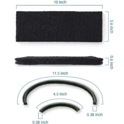 Pet Standard Replacement Carbon Filters & Seal Strip Set Compatible With Litter-Robot 3 Self-Cleaning Cat Litter Box, 10 Count 9 Pet Standard Replacement Carbon Filters & Seal Strip Set Compatible With Litter-Robot 3 Self-Cleaning Cat Litter Box, 10 Count -Furry Friends 618174 PT2. AC SS1800 V1659821880