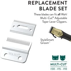 Wahl StyleSmart Replacement Blade, Silver -Furry Friends 620862 PT3. AC SS1800 V1660855552