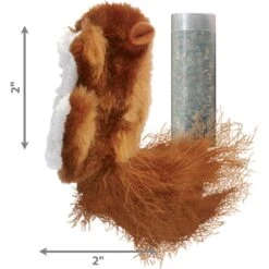 KONG Refillable Squirrel Catnip Cat Toy -Furry Friends 62921 PT1. AC SS1800 V1631777066