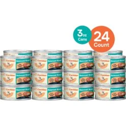 CANIDAE Balanced Bowl Salmon & Sweet Potato Recipe In Gravy Wet Cat Food, 3-oz Can, Case Of 24 & CANIDAE Balanced Bowl Tuna & Carrots Recipe In Gravy Wet Cat Food, 3-oz Can, Case Of 24 -Furry Friends 632638 PT5. AC SS1800 V1663602783