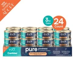 CANIDAE Adore Grain-Free Salmon & Whitefish In Broth Canned Cat Food & CANIDAE Adore Grain-Free Sardine & Mackerel In Broth Canned Cat Food -Furry Friends 632710 PT2. AC SS1800 V1663608799