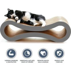 PetFusion Ultimate Cat Scratcher Lounge Toy With Catnip -Furry Friends 63379 PT4. AC SS1800 V1515525482