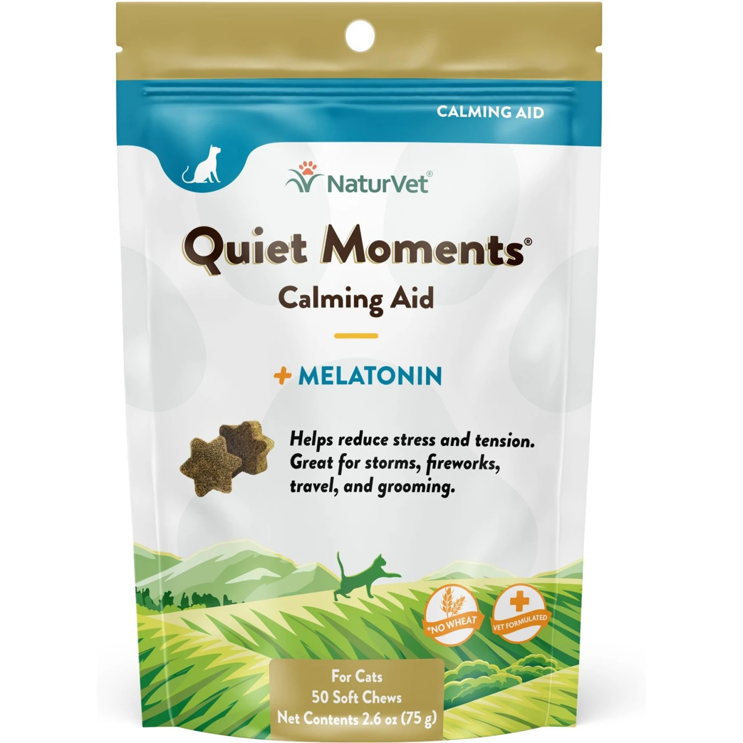 NaturVet Quiet Moments Soft Chews Calming Supplement For Cats 3 NaturVet Quiet Moments Soft Chews Calming Supplement For Cats