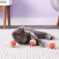 SmartCat Toy Box Balls, Color Varies -Furry Friends 64222 PT6. AC SS1800 V1527256230