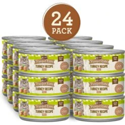 Merrick Purrfect Bistro Grain-Free Turkey Pate Canned Cat Food -Furry Friends 64262 PT1. AC SS1800 V1696265025