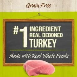 Merrick Purrfect Bistro Grain-Free Turkey Pate Canned Cat Food -Furry Friends 64262 PT4. AC SS1800 V1696264367