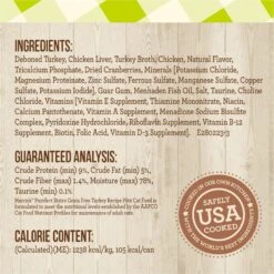 Merrick Purrfect Bistro Grain-Free Turkey Pate Canned Cat Food -Furry Friends 64262 PT5. AC SS1800 V1696264903